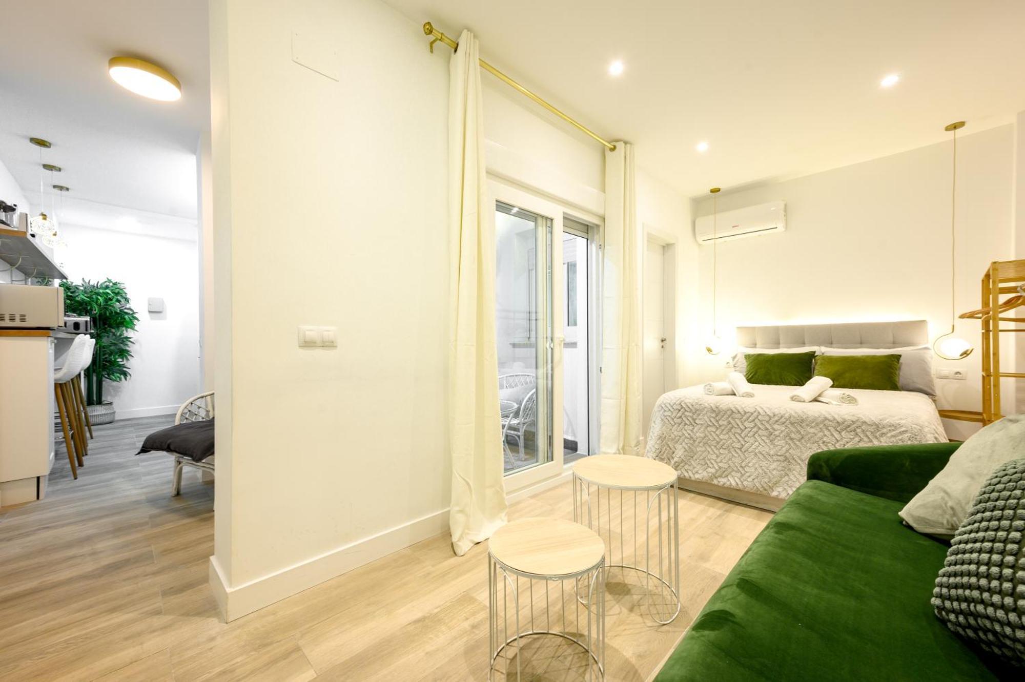 Estudio Malaga Center Living Exterior foto